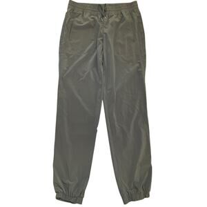 Athleta Women 6 Tall Grey Jogger Running Athletic Pants Drawstring Waist